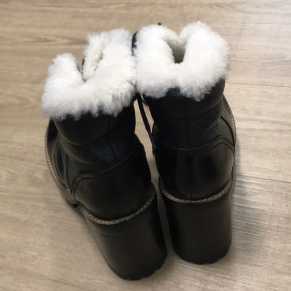 NWT🎈Jeffrey Campbell Sherpa combat boots LF - Picture 3 of 4